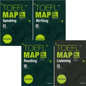 TOEFL MAP Intermediate [전4권] : Speaking + Listening + Writing + Reading