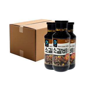 청정원 소갈비양념, 500g, 15개