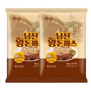 아워홈 남산 왕돈까스 680g (소스120g 포함) 2개, 560g