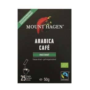 mounthagen 마운트하겐 디카페인 25스틱, 1개, 25개입, 2g