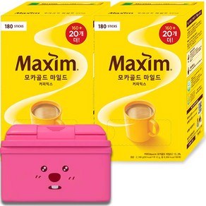 맥심 모카골드360T 잔망루피 아이스박스, 360개입, 12g, 1개, 12g