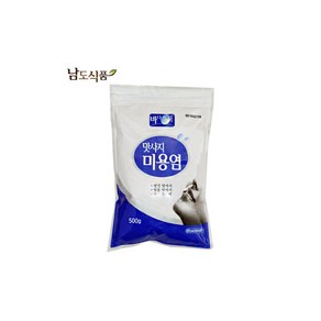 신안군 남도식품 바다애 맛사지 미용염 피부건조관리 미용소금 500gX1봉, 500g, 1개