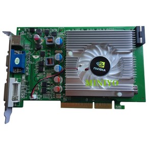 PCI AGP 비디오 그래픽 카드 nVIDIA GeFoce 6600GT GF6200 FX5500 512M 256M 고, 01 FX5500 256M AGP, 1개