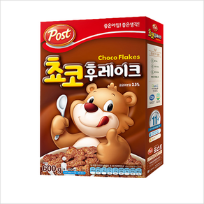 포스트 쵸코 후레이크 시리얼, 600g, 1개