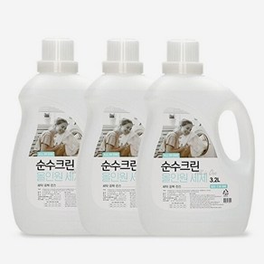 순수크린 올인원 액체세제 3.2L x3개 245135, 3개