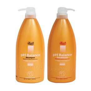 모나리자 자브 PH 발란스 산성 샴푸+린스 세트 총2000ml, 1개, 1L