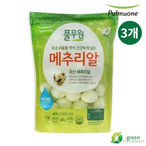 풀무원 깐목초메추리알 450g, 3개