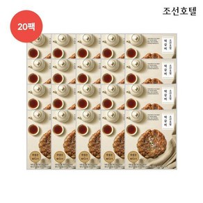 신세계라이브쇼핑 조선호텔 떡갈비 100gX20팩 + 소스 20개, 1세트, 2kg