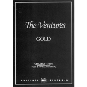 DVD 더 벤처스 골드 The Ventues Gold Geatest Hits (30th & 40th Annivesay)