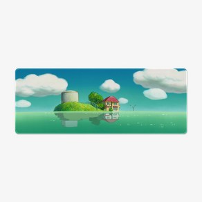 벼랑위의 포뇨 장패드 마우스패드 지브리스튜디오 L 2XL 데스크매트, 11 포뇨 L(800x300x4mm), 1개