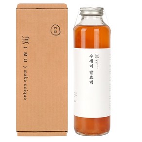 MU 수세미발효액 420ml (유기농원료 2년이상발효), 1개