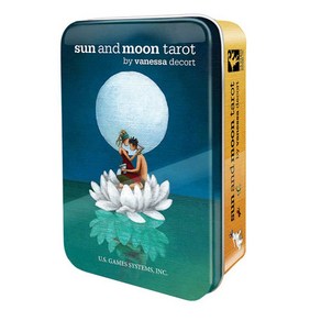 정품 해와달 썬앤문 틴케이스 타로카드 Sun and Moon Tarot