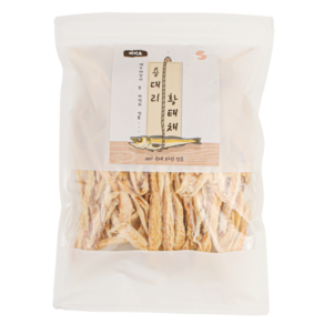 [국내가공 자연건조] 비이츠 용대리 황태채 250g 고소하고 부드러운, 1개
