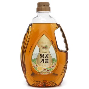 프리미엄 땅콩기름 1.8L 땅콩유 피넛 오일, 1개