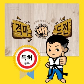 [태권스토리] 종이송판, 1개