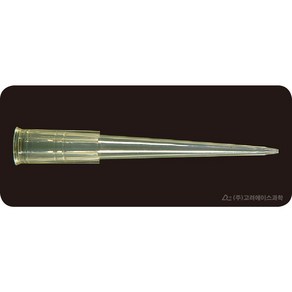 (AXYGEN)200UL YELLOW TIP (1000/PK)(Bevelled) AX.T-200-Y, 1개