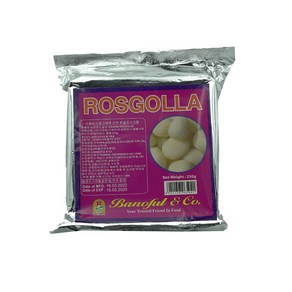 냉동 라스굴라 250g FROZEN ROSGOLLA 250g, 1개