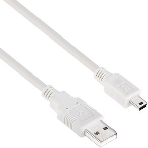 넷메이트 NMC-UM203 USB2.0 AM-Mini 5핀 케이블 0.3m, 1개