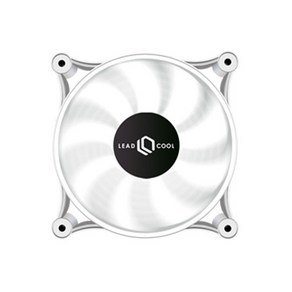 [LEADCOOL] 120 LED WHITE WHITE [시스템쿨러/120mm]