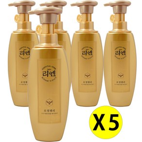 리엔 로열젤리 모근영양강화 샴푸 400ml, 5개