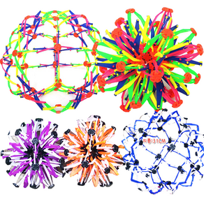 해피아이 매직공 1+1 색상 4종 플라잉 매직볼 요술공 던지면 커지는 매직공 요술매직공 푸시팝 팝잇, 2개