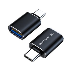 바라보고 삼성 갤럭시 C타입 USB 3.0 OTG 젠더, 1개, 블랙