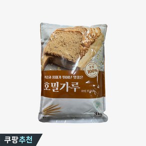 새롬푸드 호밀가루, 3kg, 1개