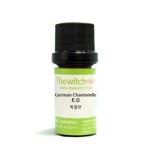 [더위치]유기농저먼카모마일오일 5ml 마트리카리아꽃오일 캐모마일꽃오일 Maticaia Geman Chamomile, 1개