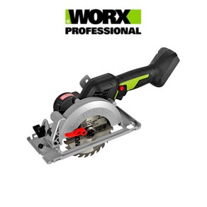 웍스 충전 4.5인치 원형톱 브러쉬리스 베어툴 본체만 WU533.9 20V WORX PRO, 1개