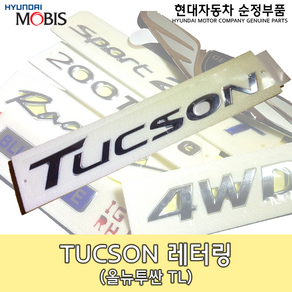 투싼 레터링/86310 D3000/올뉴투싼 레터링/TUCSON 엠블렘/투싼 레터링/86310D3000/순정엠블렘