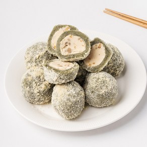 [용이네떡방]떡 쑥두텁떡 견과류가 가~득한 두텁떡, 30개, 60g