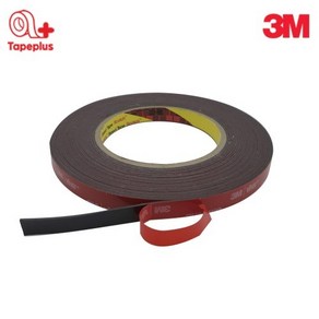 3M 5925 VHB 0.6T 검정색 양면폼테이프 8M 주문제작, 10mm, 1개