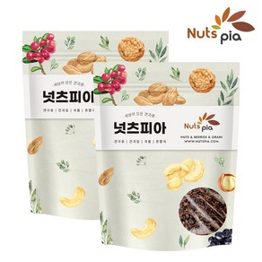 [넛츠피아] 카카오닙스 200g x 2봉, 2개, 200ml