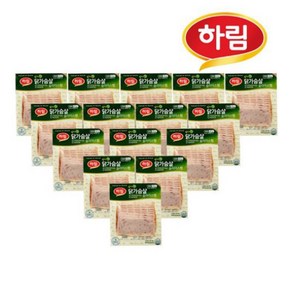 하림 밥싸먹는 닭가슴살 슬라이스 129g 5봉, 5개