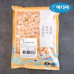 홍새우살 1.2kg, 200-300, 1개