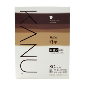 동서 카누 더블샷라떼 30T 식품 > 커피/차 커피 커피믹스 일반커피믹스, 13.5g, 1개, 30개입