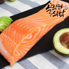 생연어 필렛 초밥용 노르웨이산 300g 500g 1kg, 생연어 슬라이스 300g, 1개