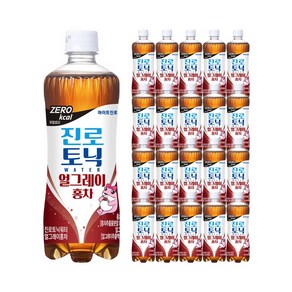 하이트 진로 키이즈백 홍차 토닉워터, 20개, 600ml