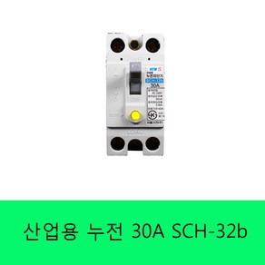 서울산전 산업용 누전차단기 SCH-32b 15A 20A 30A, 1개