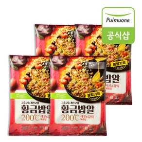 풀무원 풀무원 불향가득 계란코팅 황금밥알 볶음밥 새우갈릭 420g(2인분), 새우&갈릭 420g(2인분) x 4봉, 4개, 420g