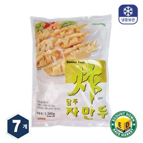 푸드웨이 프리미엄 튀김만두 자만두 1.26kg DAMDOO, 7개