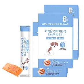 마마쇼 대용량 짜먹는 강아지간식 15g x 60p 연어