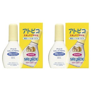 아토피코 스킨 케어 오일, 2개, 30ml