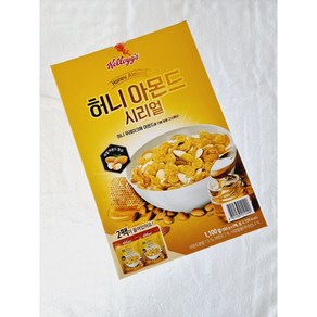 켈로그 허니아몬드 시리얼 550gx2입, 1.1kg, 1개