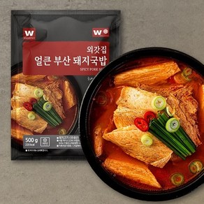 외갓집 [외갓집] 얼큰 부산 돼지국밥 500g X 3팩, 3개