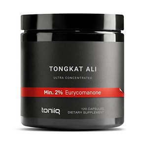 Toniiq 2% Euricomanone Tongkat Ali 통캇 알리추출물 1200mg 2001 TongkatAli 240000mg