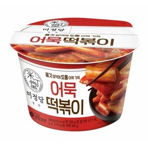 미정당 어묵떡볶이 CJ 346g, 1개