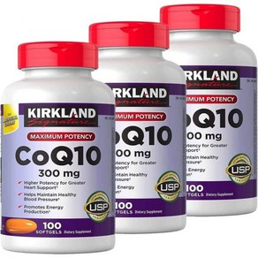 Kikland Signatue COQ10 100 Softgels 300 mg 6.4 Ounce, 1개