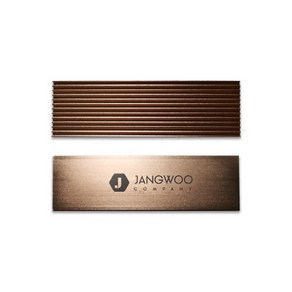 장우컴퍼니 JW-HTK02 골드 M.2 NVMe SSD 방열판, 1개