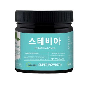 우리가스토리 에리스리톨 스위트 스테비아 설탕 가루, 300g, 1통